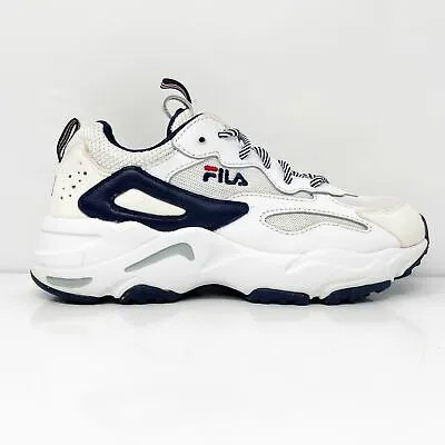 Fila Boys Ray Tracer 3RM01061-125 Белая повседневная обувь Кроссовки Размер 2,5