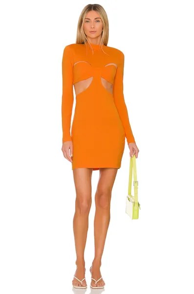 Платье мини h:ours Antonella, цвет Bright Orange