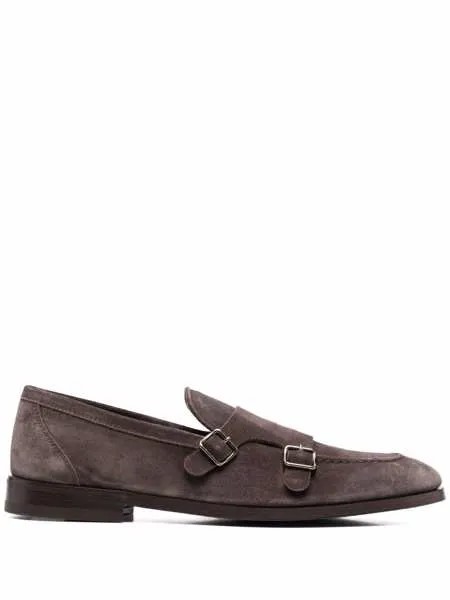 Henderson Baracco side buckle-detail monk shoes