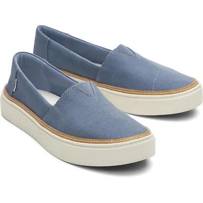 Женские синие повседневные и модные кроссовки Toms 5 Medium (B,M) BHFO 9674