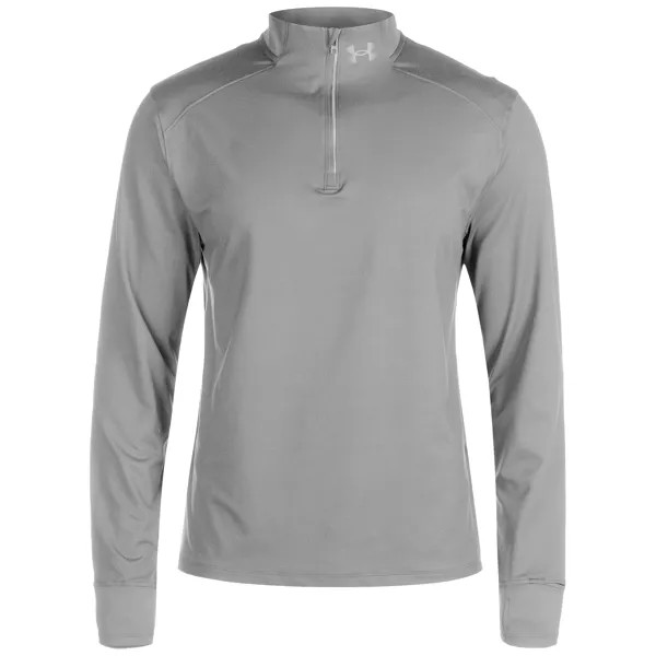 Лонгслив Under Armour Qualifier Run 1/4 Zip, серый