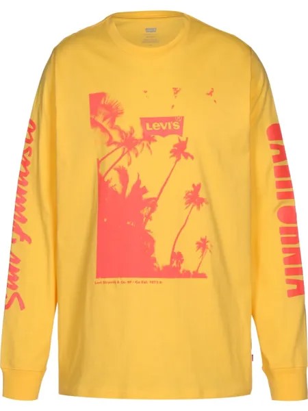 Лонгслив Levi´s, цвет lemon zest