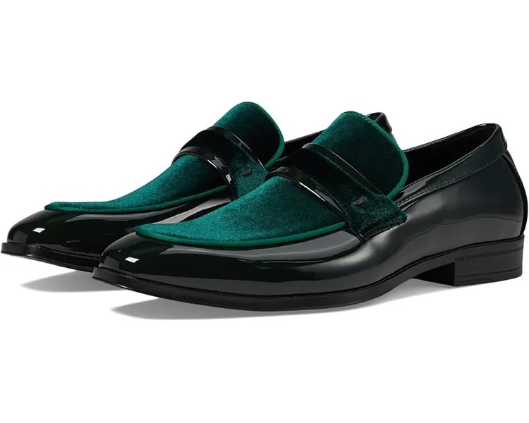 Оксфорды Stacy Adams Spratley Saddle Slip-On, зеленый