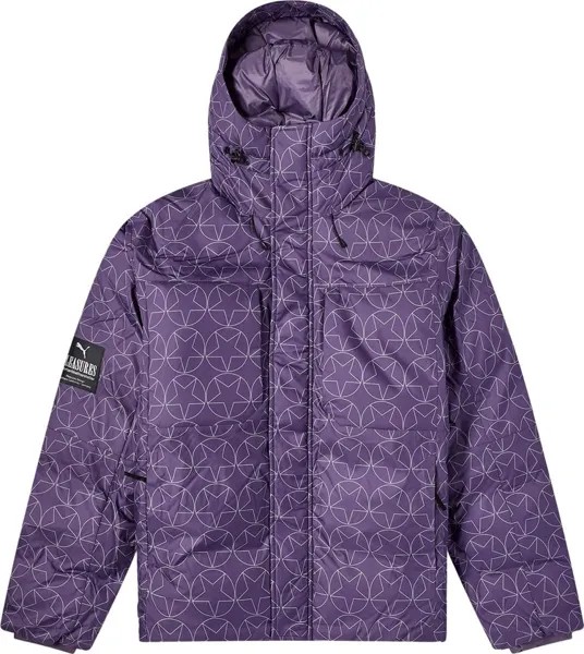 Куртка Puma x Pleasures Puffer 'Purple/Charcoal', разноцветный