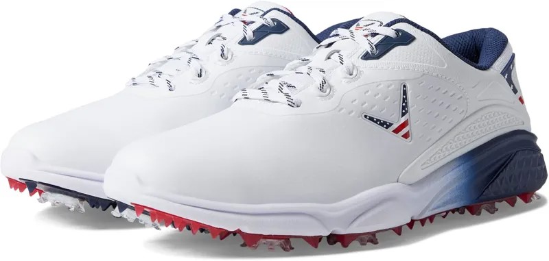 Кроссовки Coronado V3 Golf Shoes Callaway, цвет Red/White/Blue