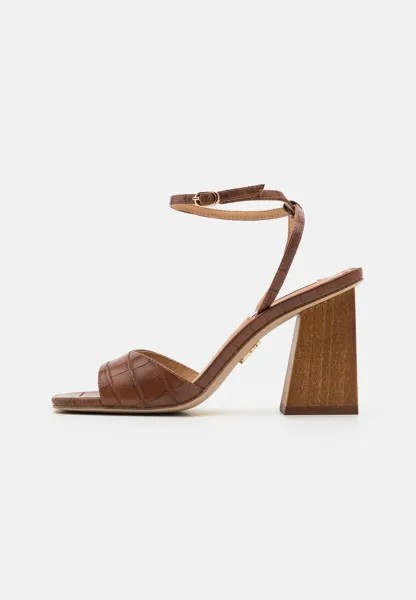 Сандалии с ремешками ROZLYN Steve Madden, цвет brown