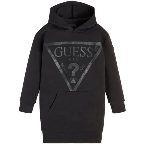 Платье GUESS, размер 6 лет, синий, серый