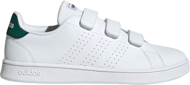 Кеды мужские Adidas ADVANTAGE BASE VELCRO белые 10 UK