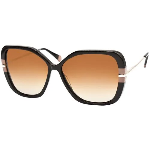 Солнцезащитные очки Enni Marco, коричневый, оранжевый
