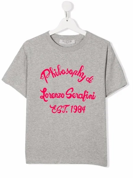 Philosophy Di Lorenzo Serafini Kids футболка с логотипом