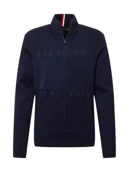 Вязаный кардиган Tommy Hilfiger, темно-синий