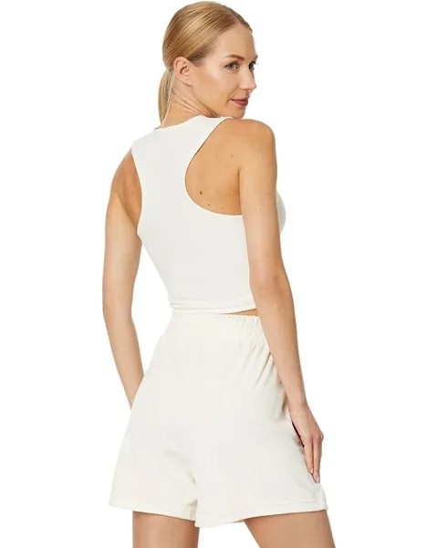 Топ PUMA Classics Toweling Crop Top, цвет Pristine