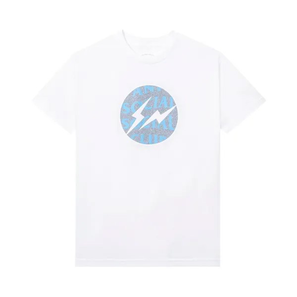 Футболка Anti Social Social Club x Fragment Called Interference Tee 'White', белый