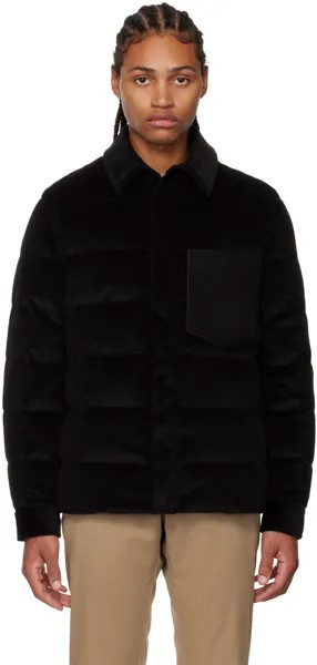 Черный пуховик Cashco ZEGNA