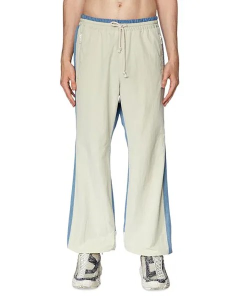 Спортивные брюки стандартного кроя с цветными блоками P-Bright Diesel, цвет Ivory/Cream