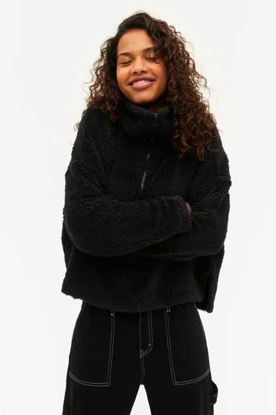 Толстовка женская Monki 1092646007 черная XS (доставка из-за рубежа)