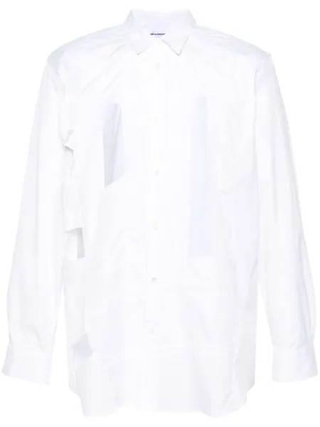 Comme Des Garçons Shirt рубашка с вырезом, белый