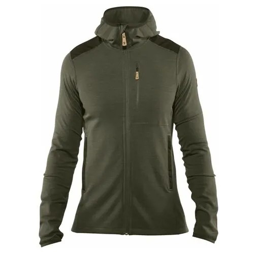Худи Fjallraven Keb Fleece Hoodie M Laurel Green Deep Forest размер S