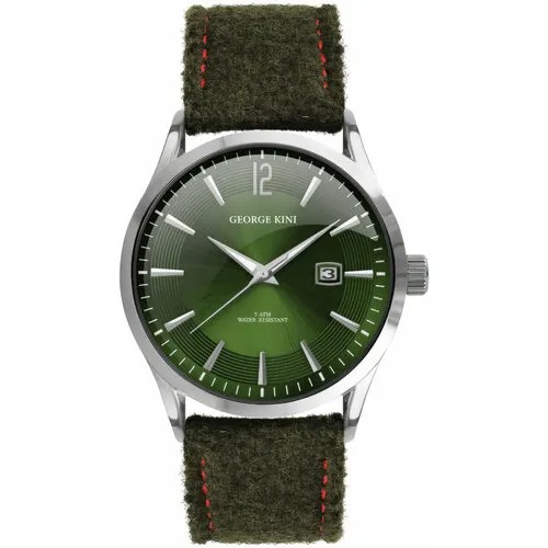 Наручные часы GEORGE KINI George Kini GK.11. S.5S.3.5.0(SP), зеленый