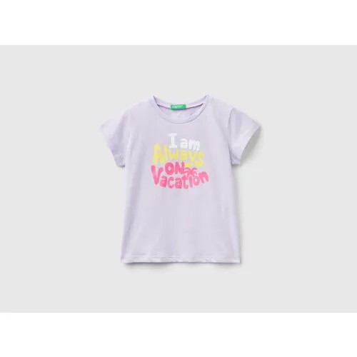 Футболка UNITED COLORS OF BENETTON, размер 90, фиолетовый