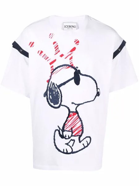 Iceberg x Peanuts Snoopy-print T-shirt