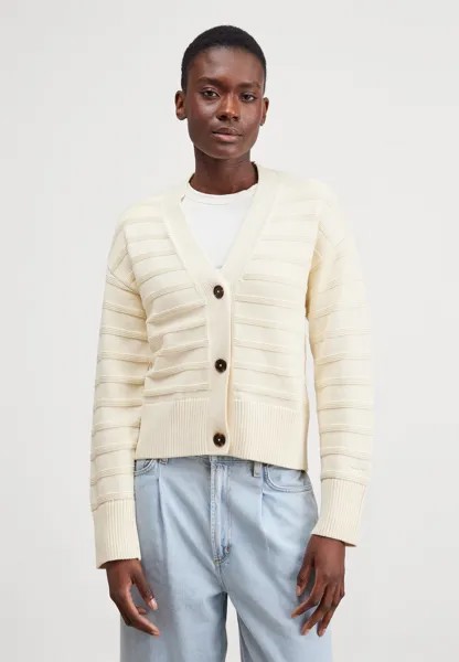 Кардиган TONAL STRIPED CARDIGAN GANT, кремовый