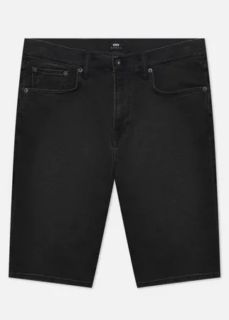 Мужские шорты Edwin ED-45 CS Ink Black Denim 11.5 Oz, цвет чёрный, размер 34