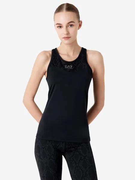 Майка женская EA7 sports T-shirt, Черный