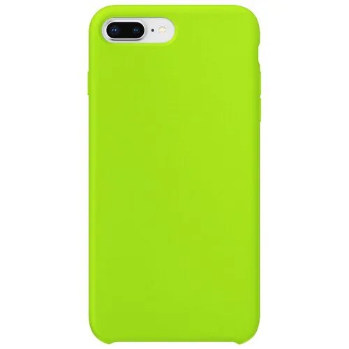 Силиконовый чехол Silicone Case для iPhone 7 Plus/8 Plus, зеленый