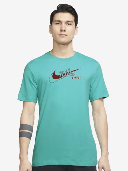 Футболка мужская Nike Court Dri-FIT, Зеленый