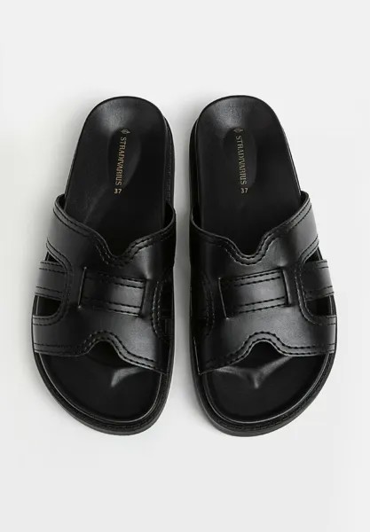 Тапочки Stradivarius, черные