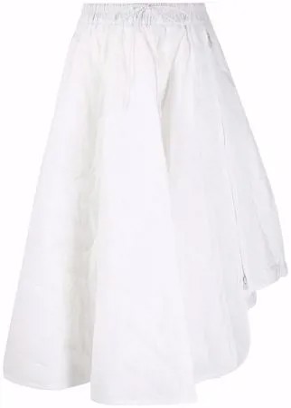 Y-3 юбка миди с асимметричным подолом