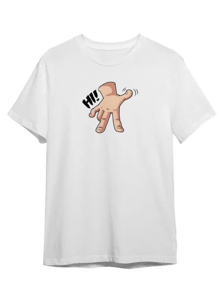 Футболка унисекс СувенирShop Wednesday/Уэнсдэй/Венсдей 18 белая 2XL