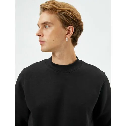 Свитшот KOTON, размер XXL, черный