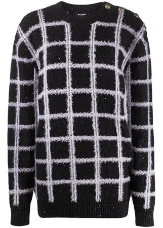 Balmain джемпер с узором
