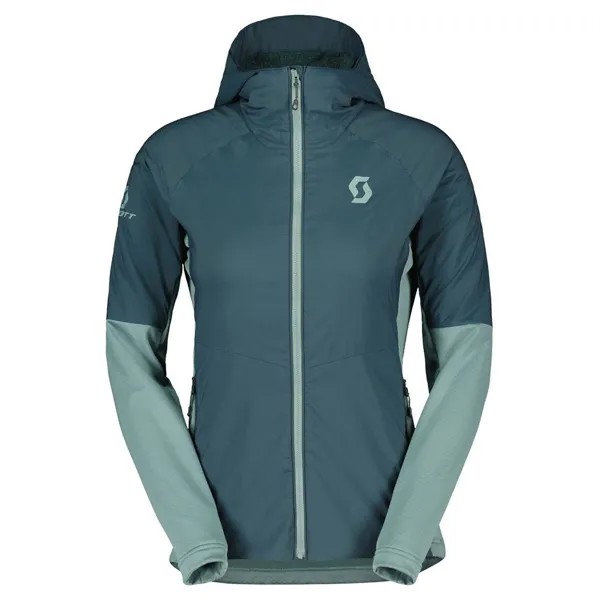 Толстовка Scott Explorair Alpha Full Zip, зеленый