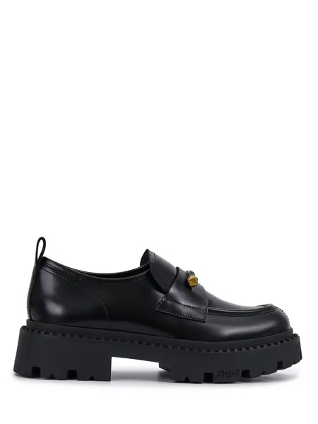 Полуботинки для женщин Ash Genial Jack FW23-M-137788-001, чёрный, золотой, размер 36
