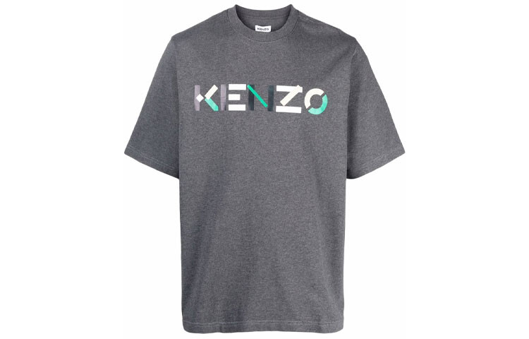 Футболка мужская серая Kenzo, серый