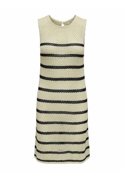 Трикотажное платье SHORT STRIPE JDY, бежевый
