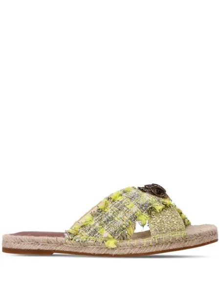 Твидовые эспадрильи Kensington KG Kurt Geiger, зеленый
