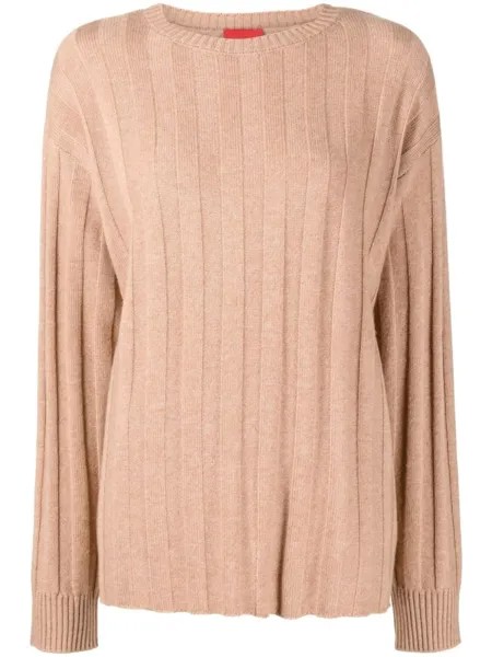 Джемпер Millie в рубчик Cashmere In Love, коричневый