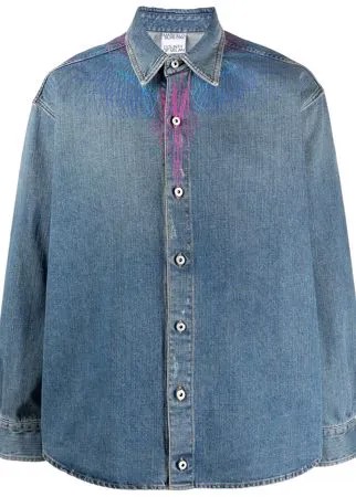 Marcelo Burlon County of Milan джинсовая рубашка на пуговицах