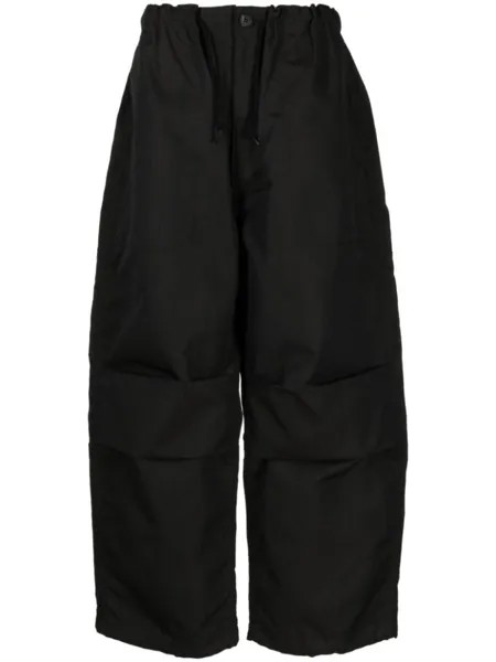 Comme des Garçons Homme брюки свободного кроя, черный