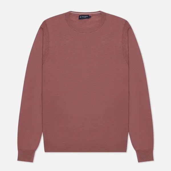 Мужская толстовка Hackett Bamboo Crew Neck бордовый, Размер M