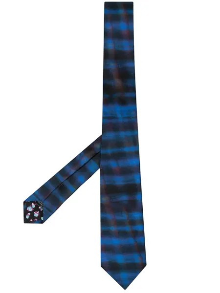 PAUL SMITH шелковый галстук с абстрактным принтом