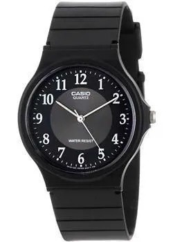 Японские наручные  мужские часы Casio MQ-24-1B3. Коллекция Analog