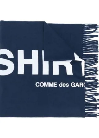 Comme Des Garçons Shirt шарф с вышитым логотипом