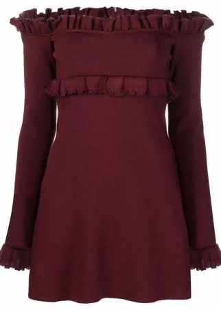 Giambattista Valli платье с оборками