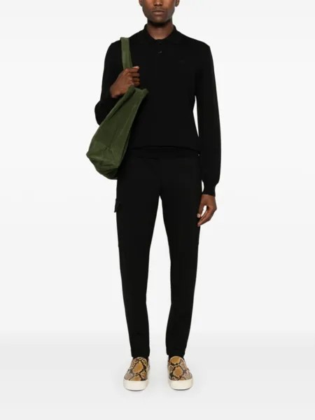 A.P.C. рубашка поло Джейкоб, черный