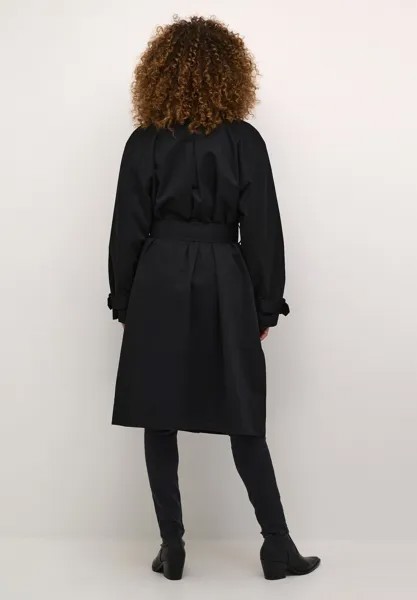 Тренчкот ELISE Kaffe, цвет Mottled Black